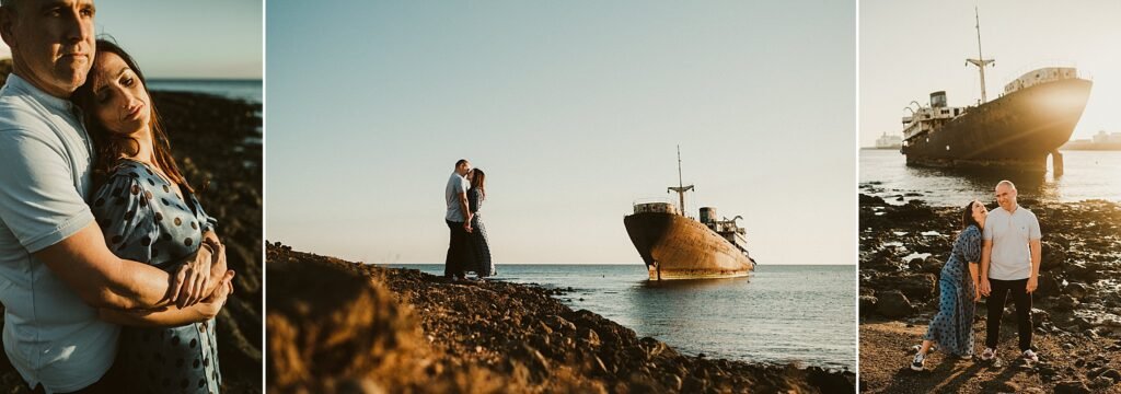 sesión preboda en telamón lanzarote