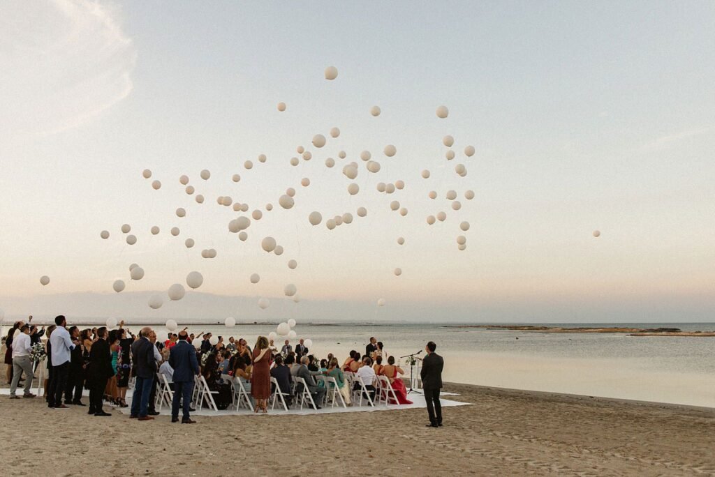 reportaje de boda en Collados beach