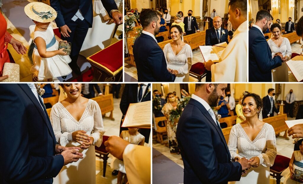fotografía de boda en la iglesia de torrevieja