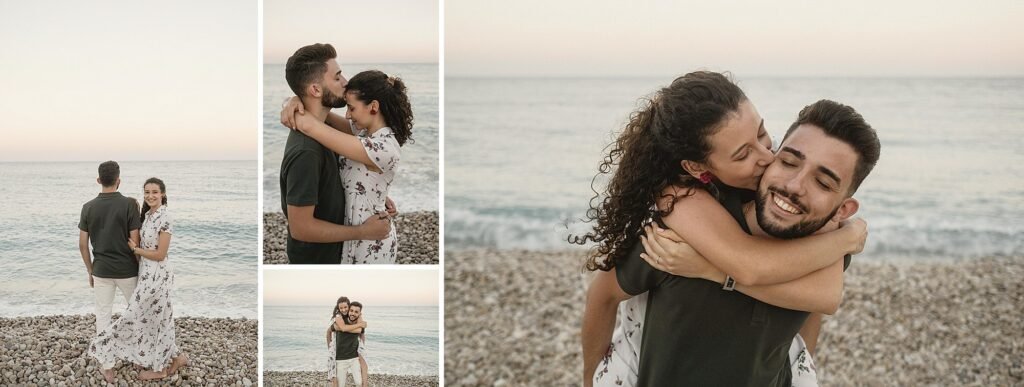 sesión preboda playa altea