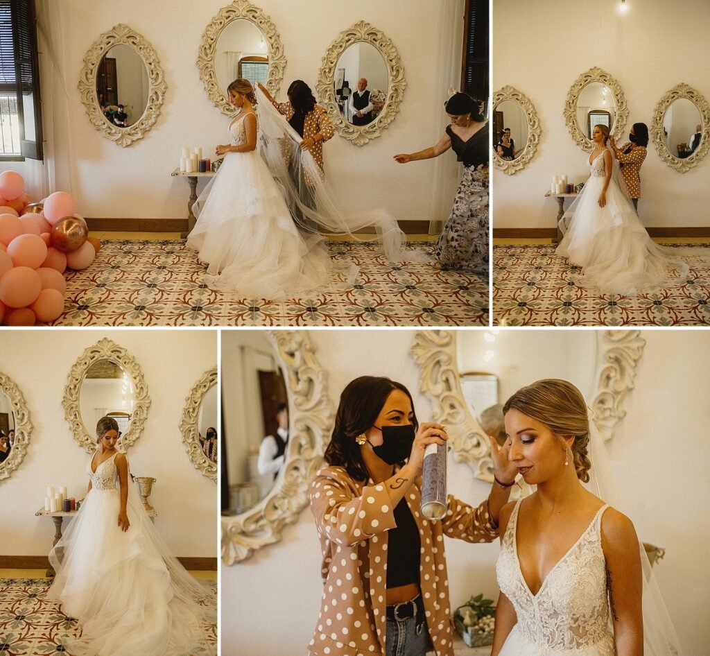 reportaje de boda Villa Maria Bonita