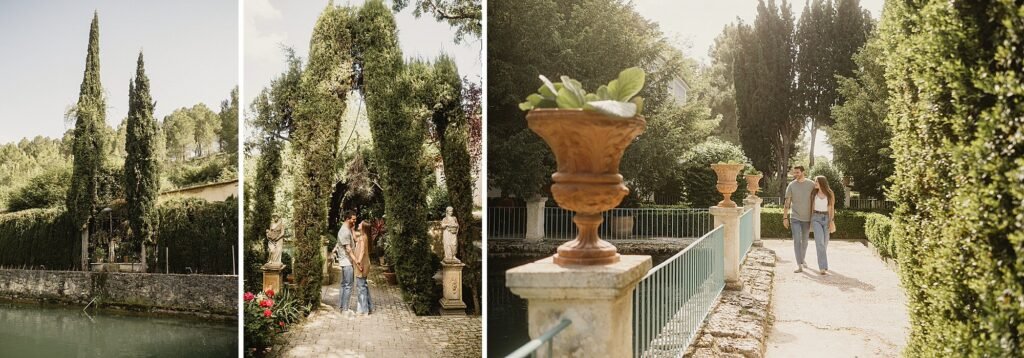 preboda en Jardín de Santos