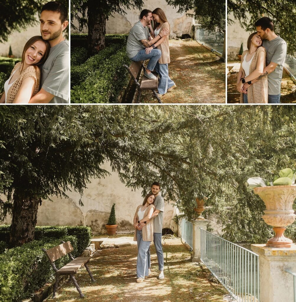 reportaje en jardín de santos