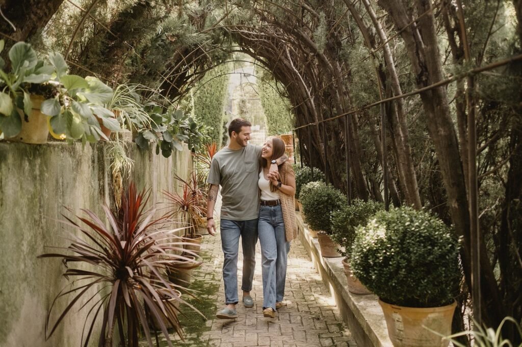 preboda en Jardín de Santos